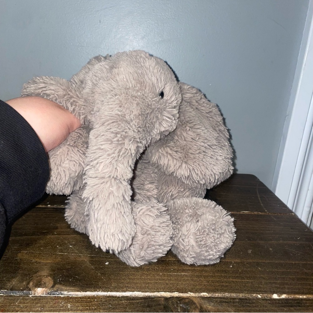 Jellycat London Smudge Elephant Soft Long Trunk Plush 12"